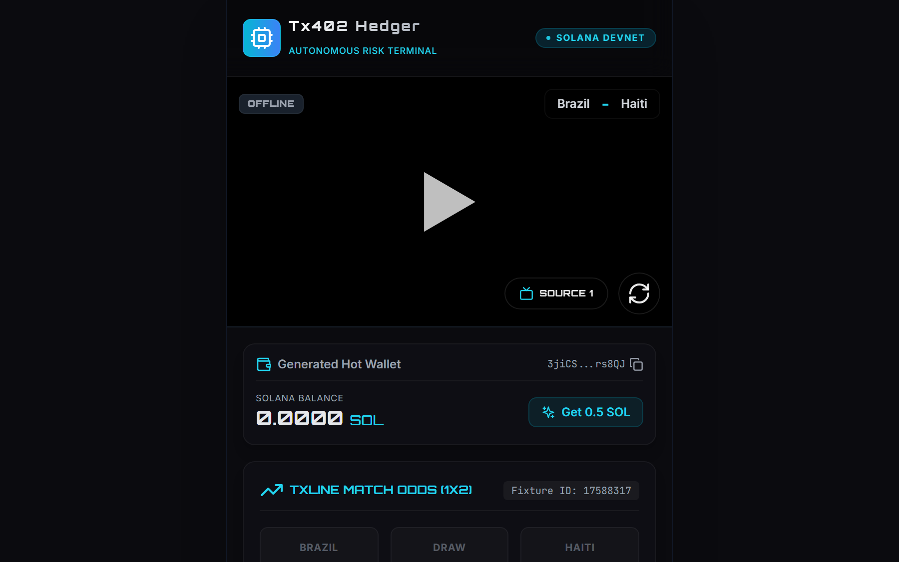 Tx402 Hedger