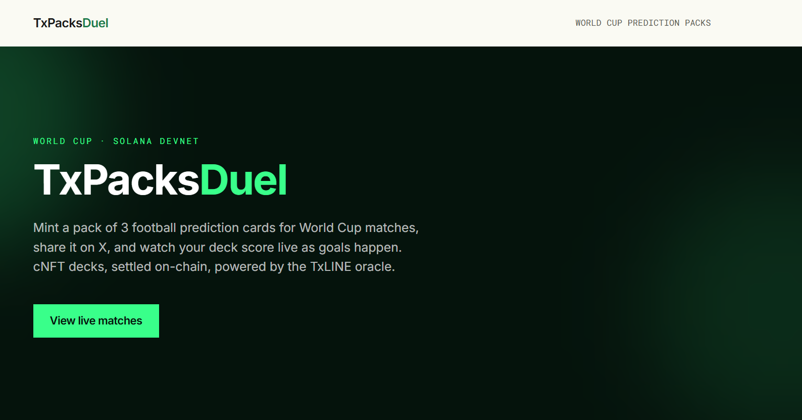 TxPacksDuel